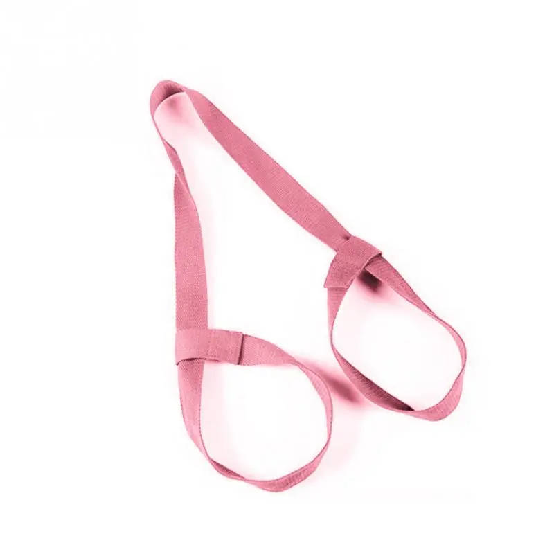 Новый Коврик для йоги с ремешком Эластичный свернутый ремень фитнеса спортзала