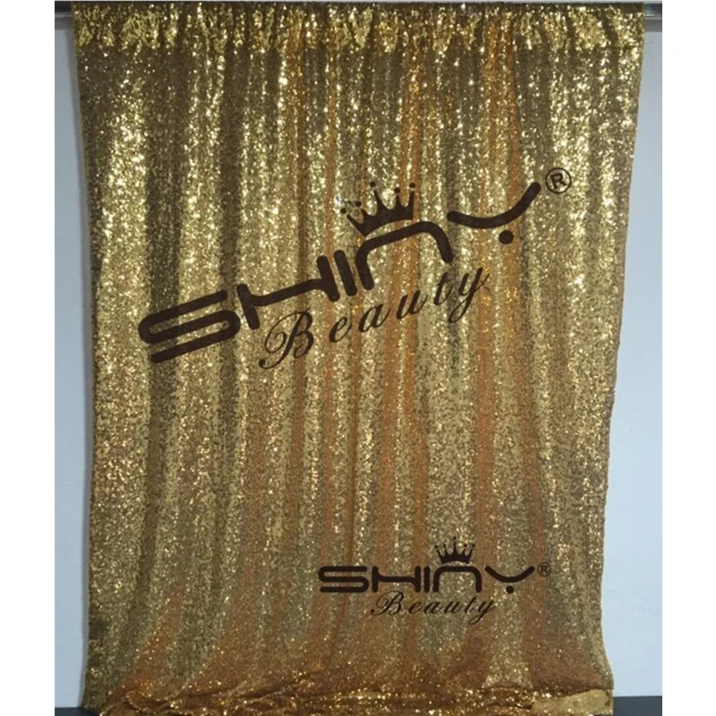 Бирюзовый/зеленый/Золотой/Серебряный занавес с блестками 3x8FT блесток ткань фон