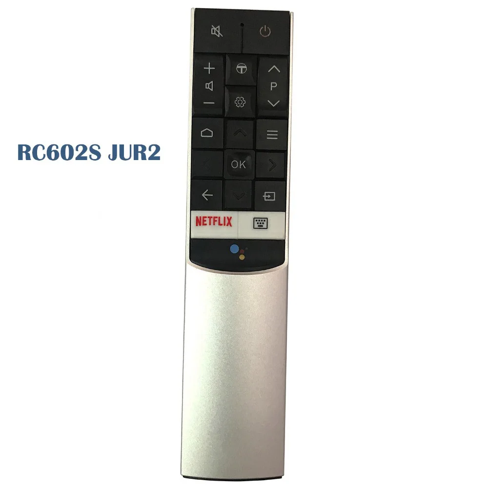 Новый оригинальный RC602S JUR2 для TCL Android TV пульт дистанционного управления 75C2US U55X9006