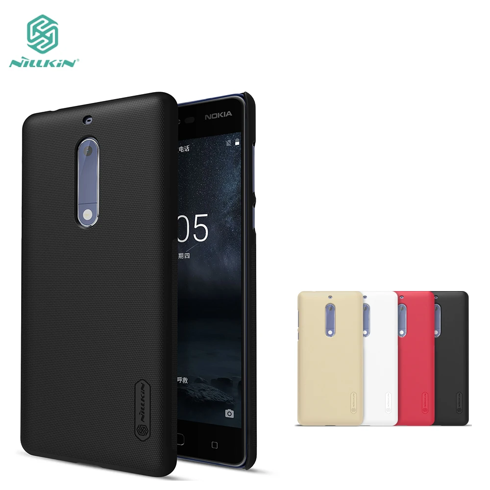 Чехол Nillkin для Nokia 5 TA-1008 TA-1030 Матовый Жесткий пластиковый 2 дюйма задняя крышка Nokia5