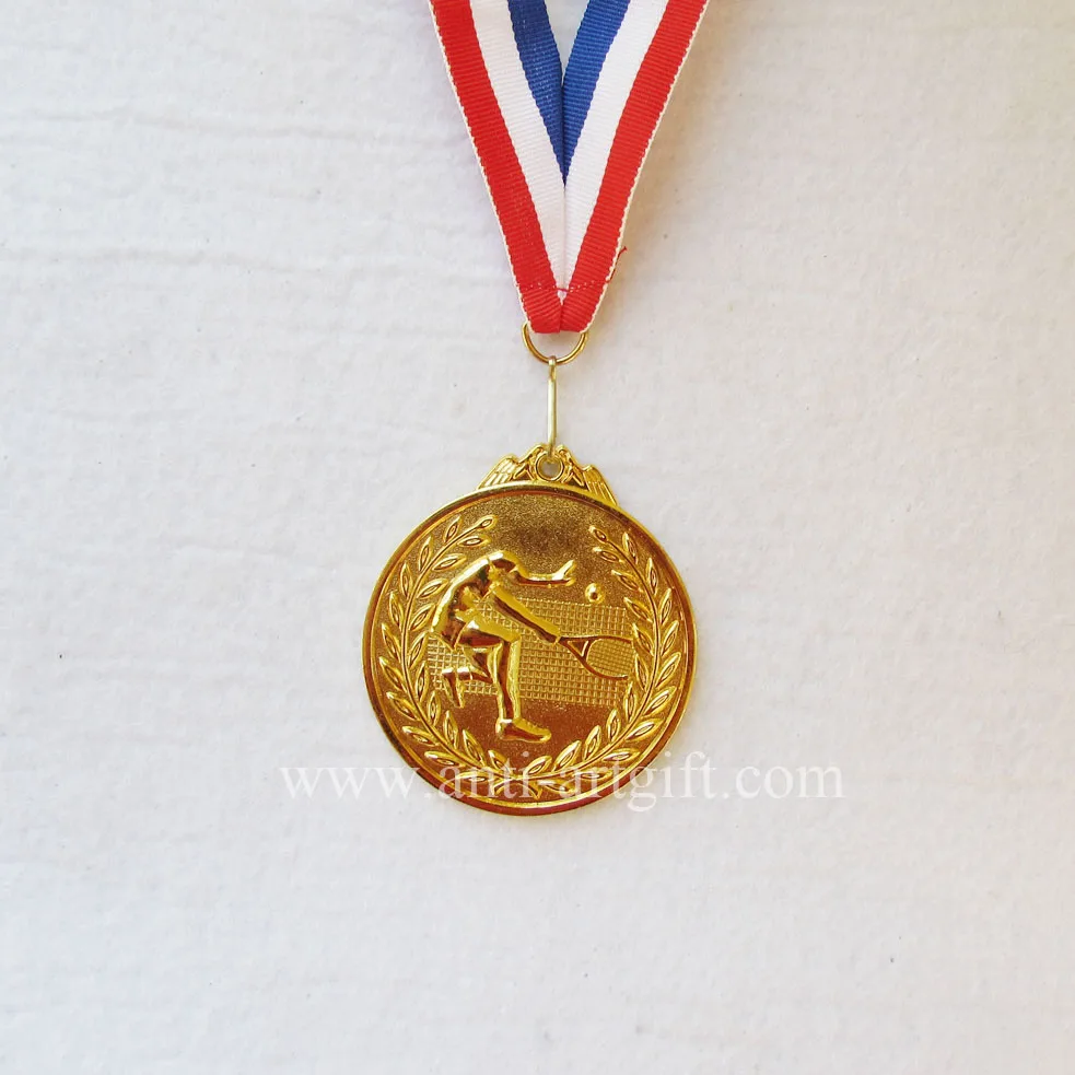 

Customized die cast craft medals tennis project