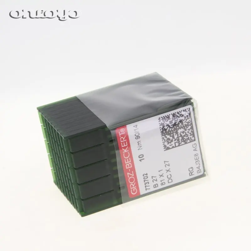 100% оригинальные немецкие швейные иглы Groz Beckert B27 Nm GB 81X1 / DCX27 1 упаковка 10 шт|nm| |