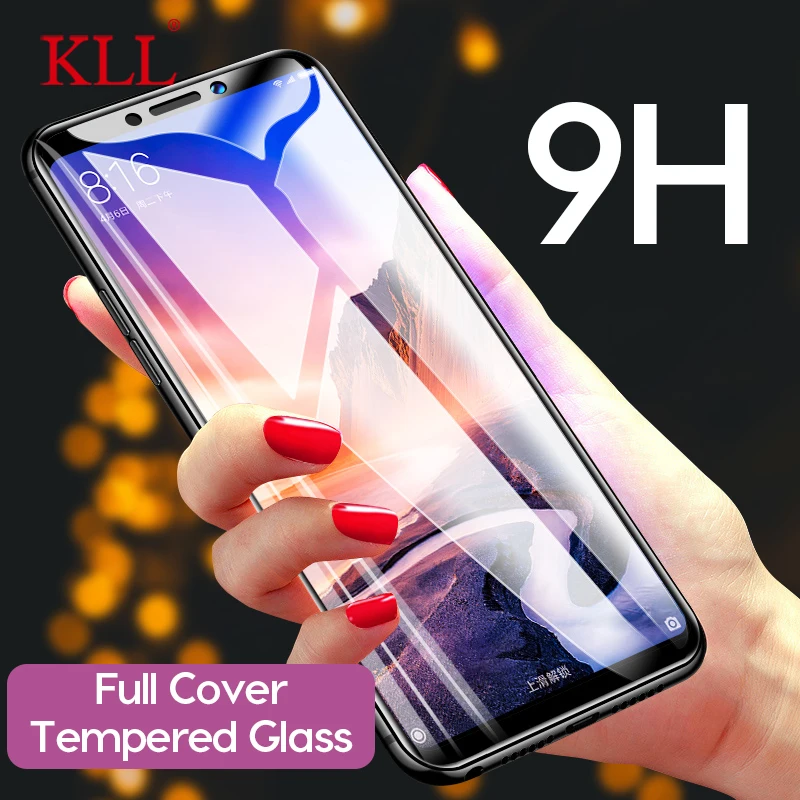 9H полное покрытие закаленное стекло для Xiaomi Mix 2 2S Pocophone F1 Защитная пленка экрана 6X