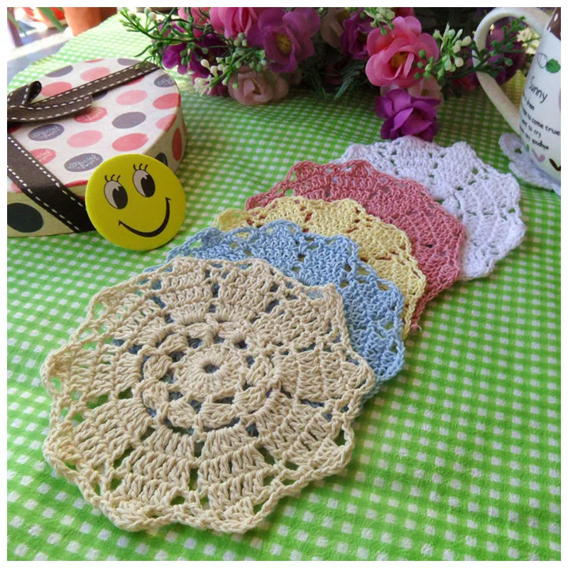 Подставка под кружево сделай сам 10 см 40 шт.|cup pad|lace doiliespad pad |