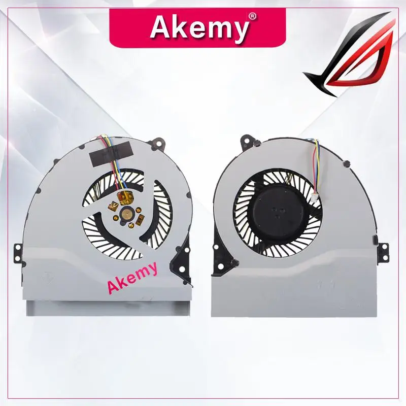 Akemy Новый охлаждающий вентилятор для процессора For Asus A550JK R510JK K550JK A550JZ A550JV F550JK K550J