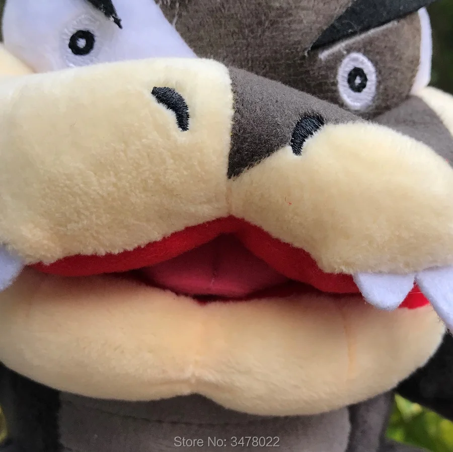 Мягкая плюшевая игрушка Bowser Koopalings Super Bros Morton Jr. Koopa 7 дюймов|mario bros plush toy|mario plushsuper mario