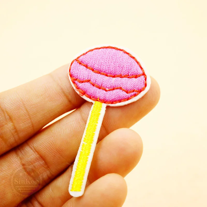 Lollipop (Размер: 2 7 Х5 0 см) сделай сам значки ткань джинсы ковбойские нашивки значок