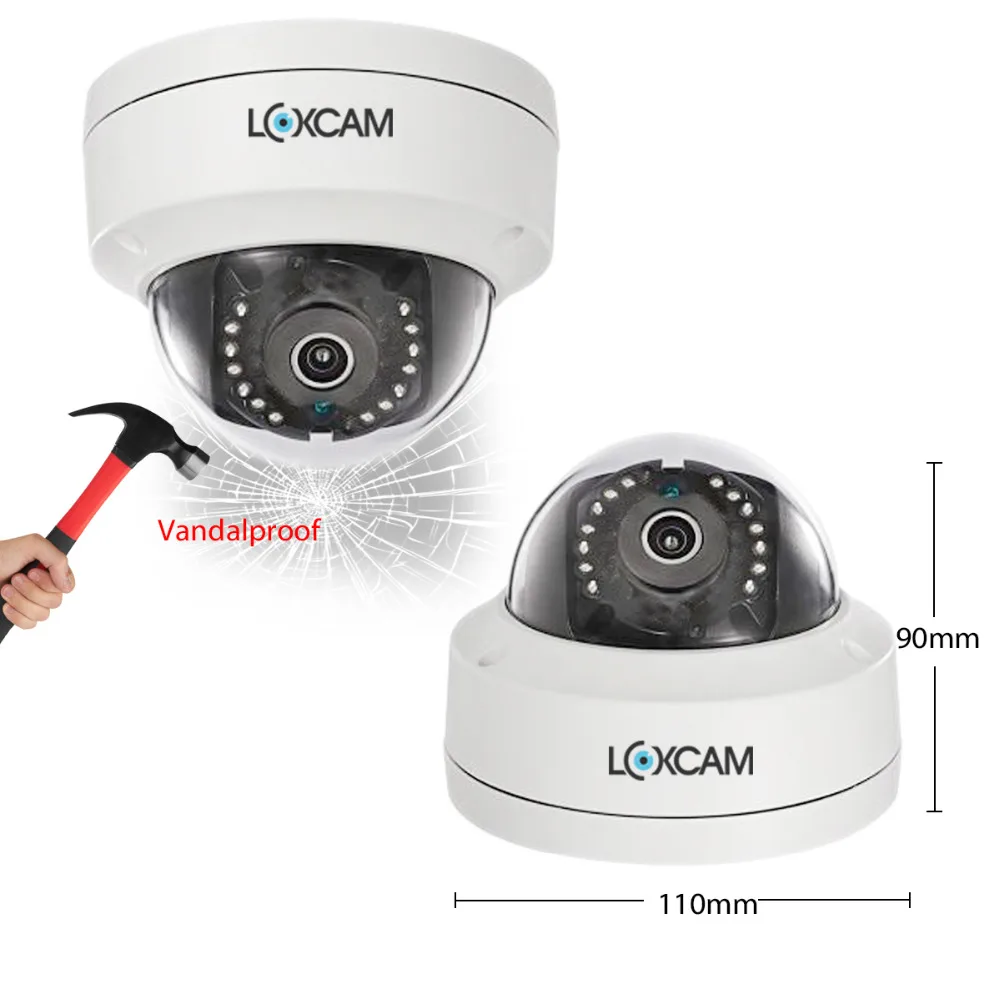 H.265 8CH 4MP CCTV POE система NVR @ 25fps 1920P 2MP IP66 в/на открытом воздухе Водонепроницаемый IP