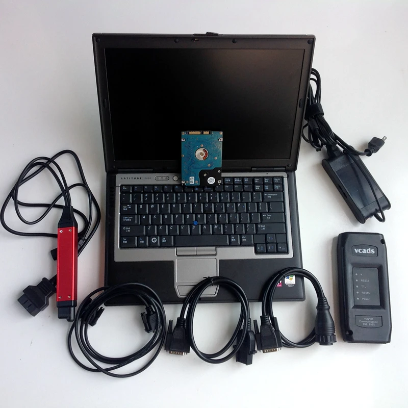 VCADS Pro 2 40 для Volvo грузовик диагностический инструмент с поддержкой Wi Fi VCI3 V2.31 SDP3