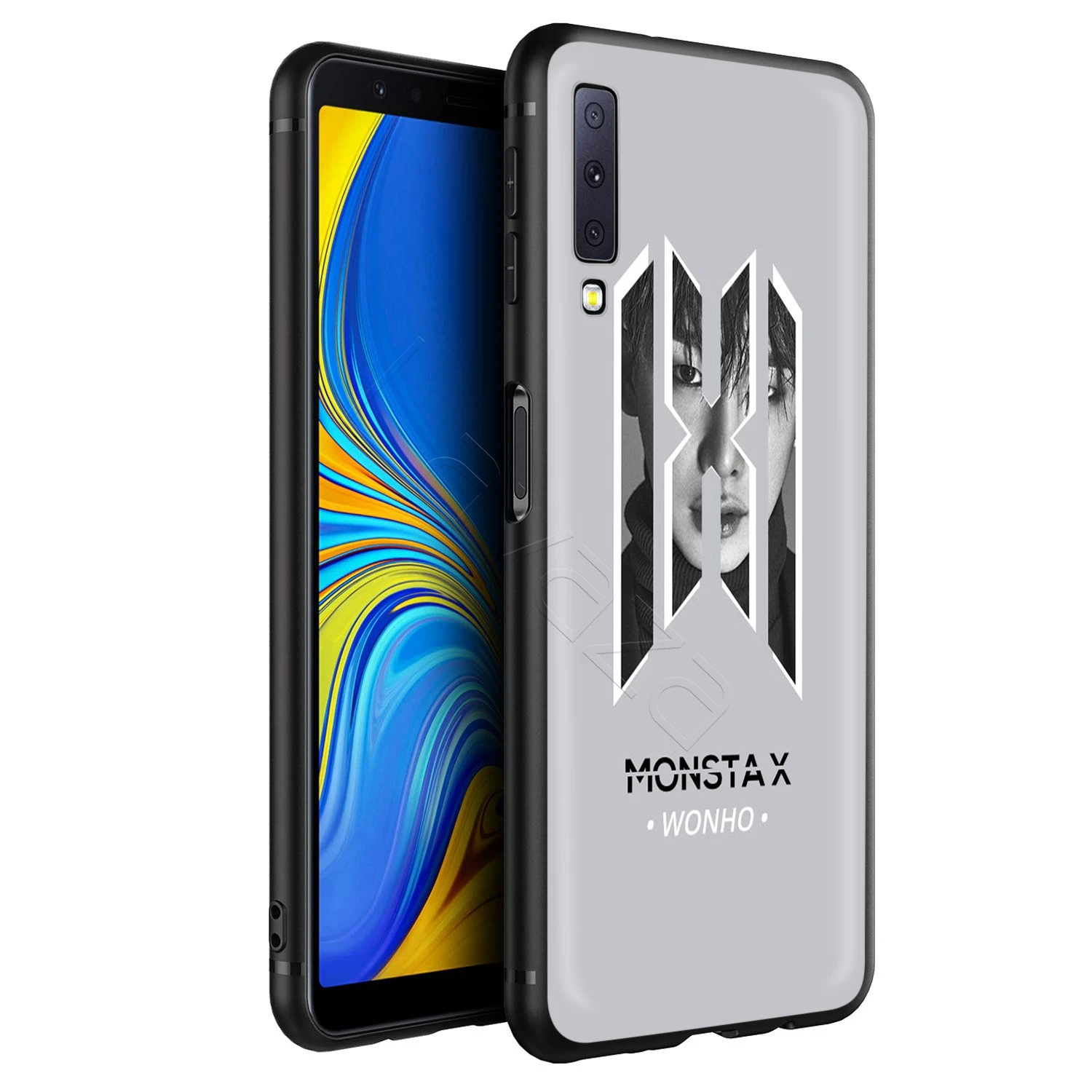 Чехол MONSTA X для Samsung Galaxy S20 S10 S9 S8 S7 S6 Plus Note 9 8 M30 M20 M10 Edge Lite Ultra|Бамперы| |