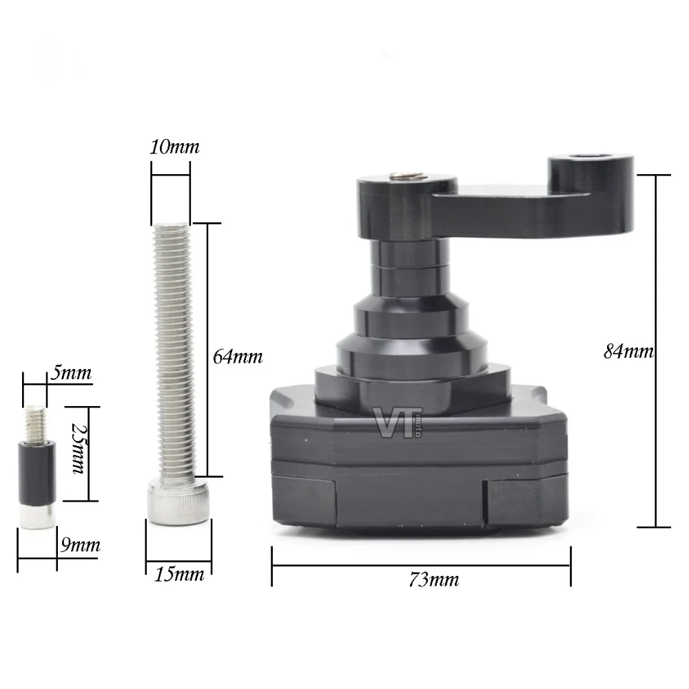 ЧПУ Алюминиевый Левой и Правой Рама Мотоцикла Слайдер Анти Аварии Протектор Для