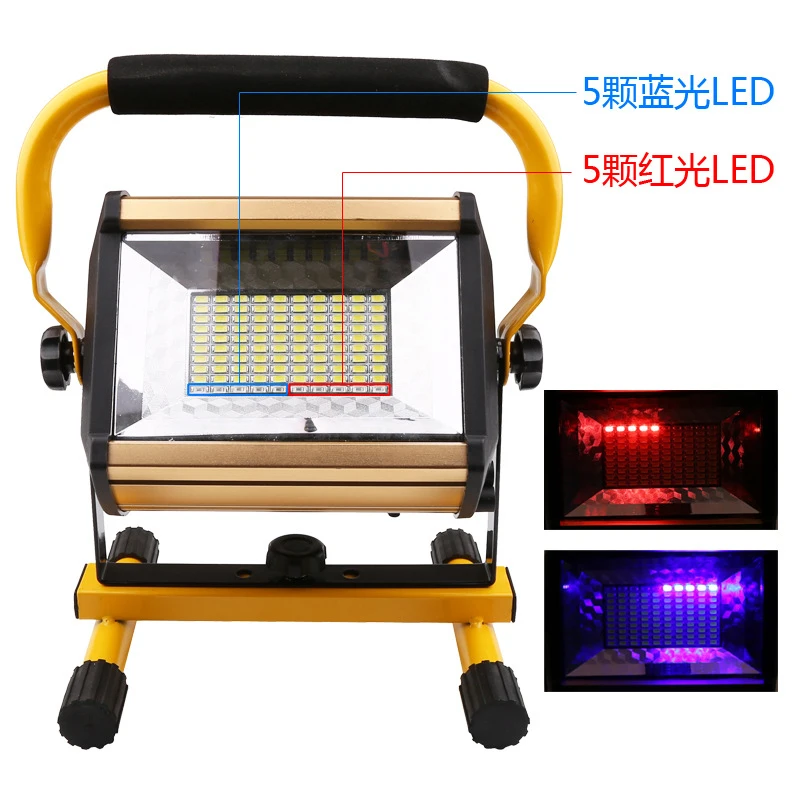 저렴한 4PCS 방수 IP65 100W LED 투광 조명 충전식 100LED 휴대용 LED 투광 조명 작업 빛 홍수 빛 캠핑 램프 저렴한 4PCS 방수 IP65 100W LED 투광 조명 충전식 100LED 휴대용 LED 투광 조명 작업 빛 홍수 빛 캠핑 램프