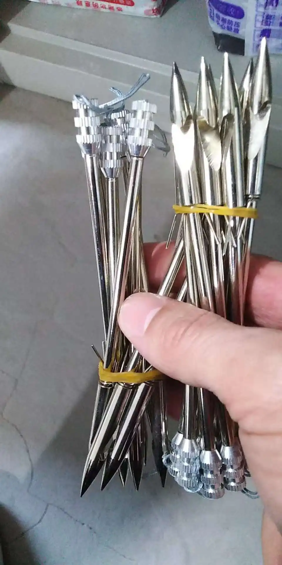 5 PCS Bullet Dart Catapult Fired Short Fish Darts Shooting Fish Special Fishing Tackle