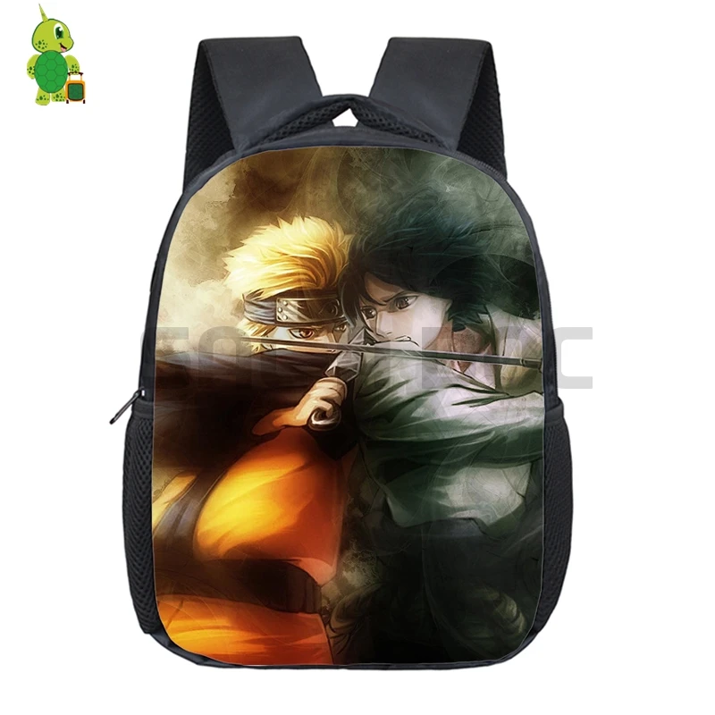 8 Anime Naruto Backpack Kids Baby Toddler School Bags Cartoon Naruto Sasuke Kakashi Kindergarten Backpacks Children Best Gift - Цвет: 8