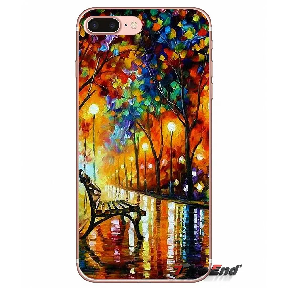 Силиконовый чехол для Samsung Galaxy Note 3 4 5 Grand Core Prime S3 S4 S5 MINI S6 S7 edge S8 S9 Plus Vincent Van Gogh Starry Night