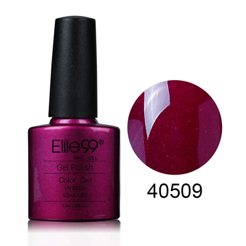 40509 Elite99 7,3 мл УФ-гель для ногтей замочить от грунтовка для Ногтей Стойкий гель для ногтей блестящая поверхность лак Гель-лак требуется лампа отверждения - Цвет: 40509