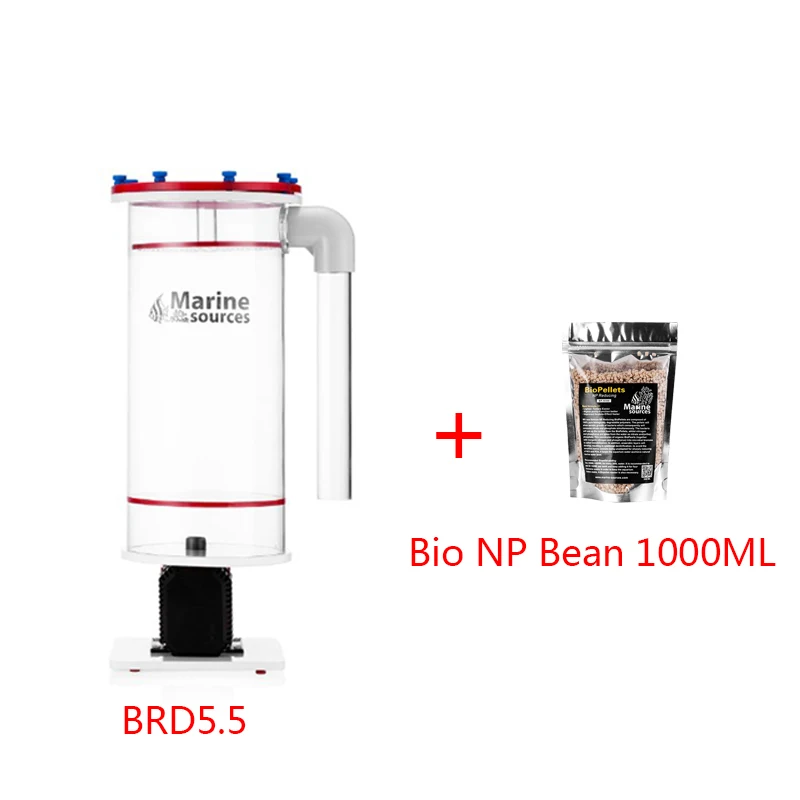 MARINE SOURCES BRD5.5 Bio NP Peas Reactor One Machine Bean Filter 5.5L Medium Capacity Red Devil D3000 Water Pump | Дом и сад
