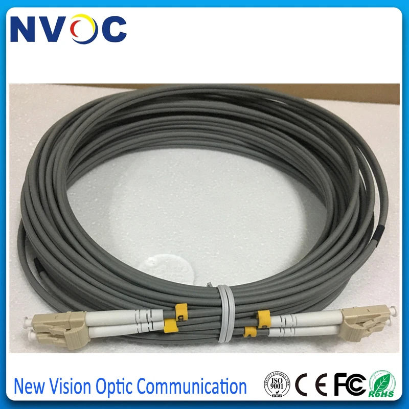 4 шт./лот LC/UPC-LC/UPC мм (62 5/125) DX 10 м ПВХ куртка бронированный LCUPC волоконно-оптический