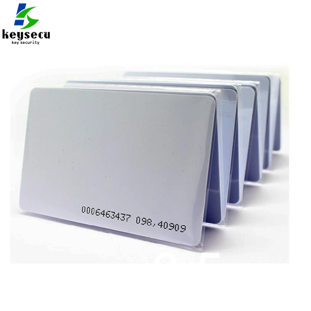 100 шт. низкая стоимость rfid-карты близость смарт-карты RFID 125 кГц TK4100 EM ID Card EM4100 ISO