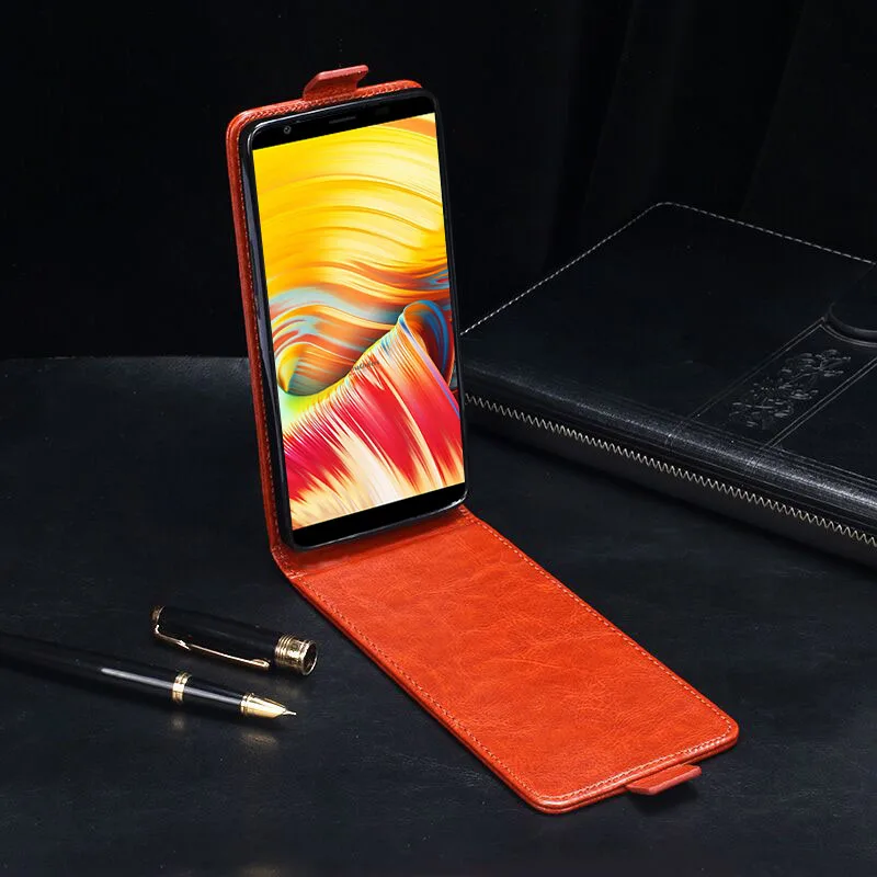 Кожаный чехол книжка для телефона Vernee T3 Pro 5 дюйма|Бамперы| |
