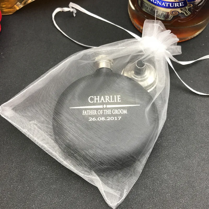 Новая Выгравированная фляжка 5oz или 5oz withe открывалка для бутылок набор мужской подарок, лучший подарок для мужчин