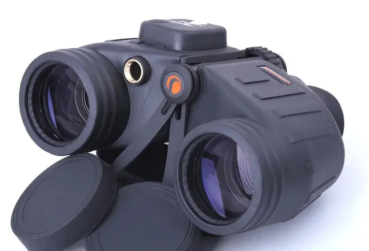 Celestron alexana 7x50 Porro бинокулярный компас позиционирования высокой четкости водонепроницаемый широкоугольный координат(черный
