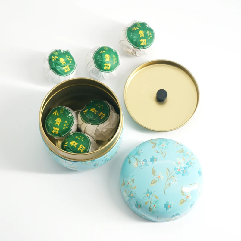 5pcs Japanese style Kitchen Tea Box Jar Storage Holder Sweetmeats Candies Cans Teaware Tea Caddies tin containers storage box