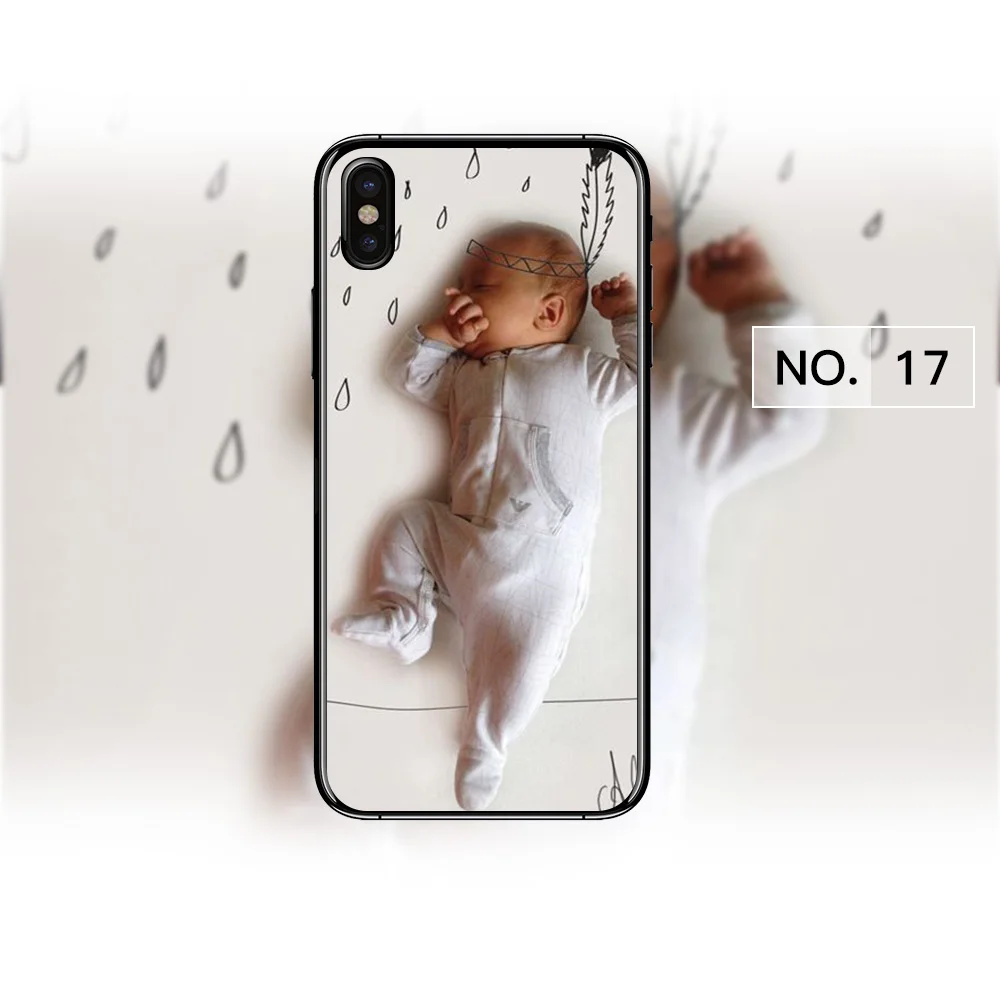Bauqee Мода рисунком телефон чехлы для iphone 10 плюс мягкий силиконовый чехол iPhone 6 6S 5 5S
