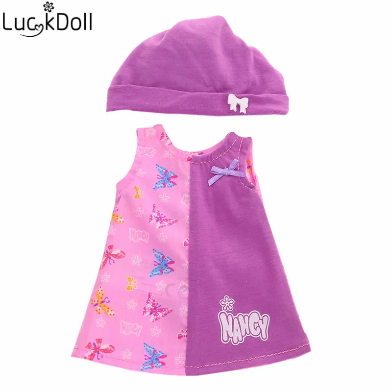Luckdoll Модная кукла принцесса одежда подходит для 14,5 дюймов Wellie Wishers куклы аксессуары, игрушки для девочек, поколение, подарок на день рождения