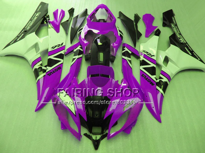 Комплекты обтекателей F4GV MOTUL для YAMAHA YZFR6 2006 2007 комплект оранжево белых YZF1000 YZF R6 06 07