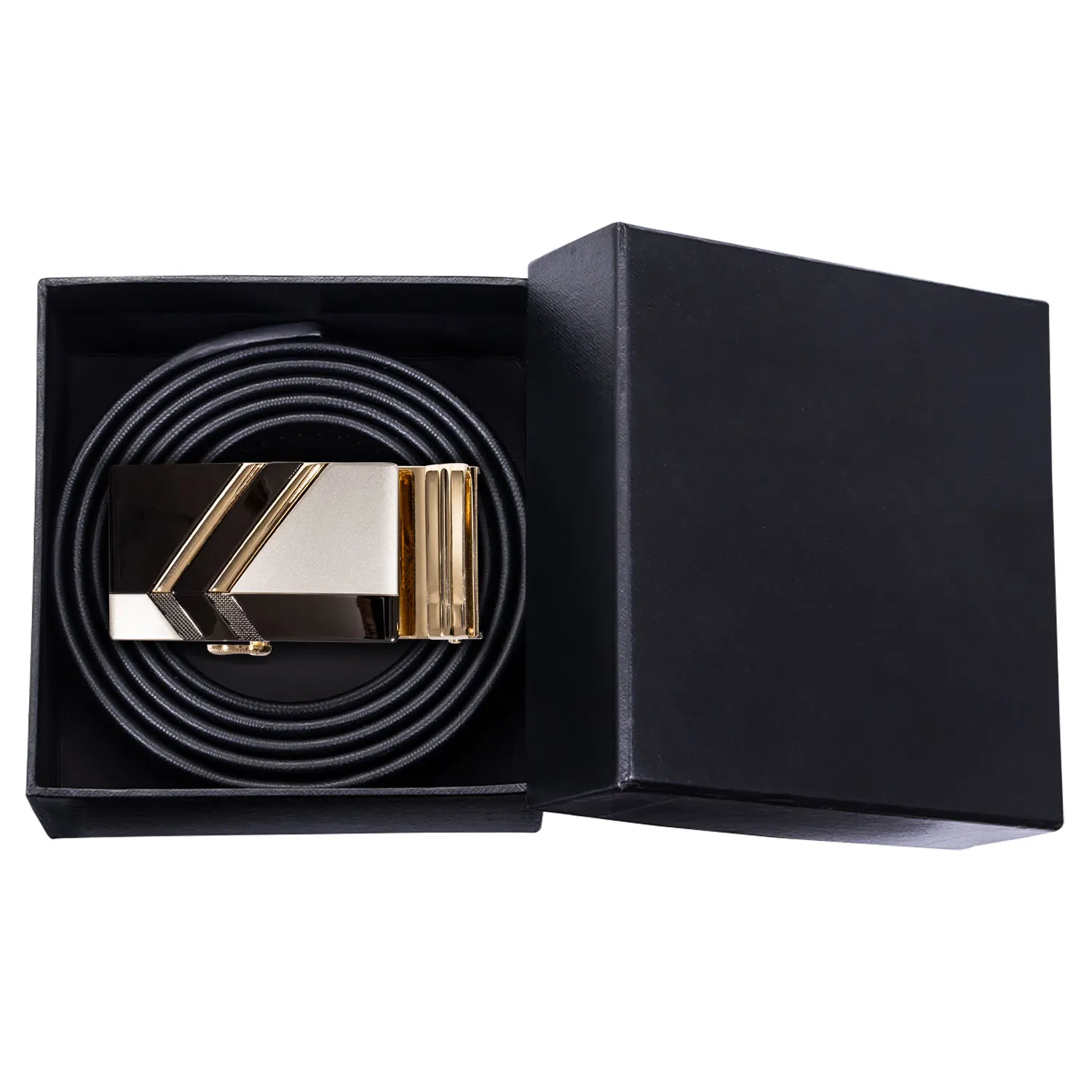 Дизайнерский черный ремень с золотой пряжкой мужские ремни черной металлической