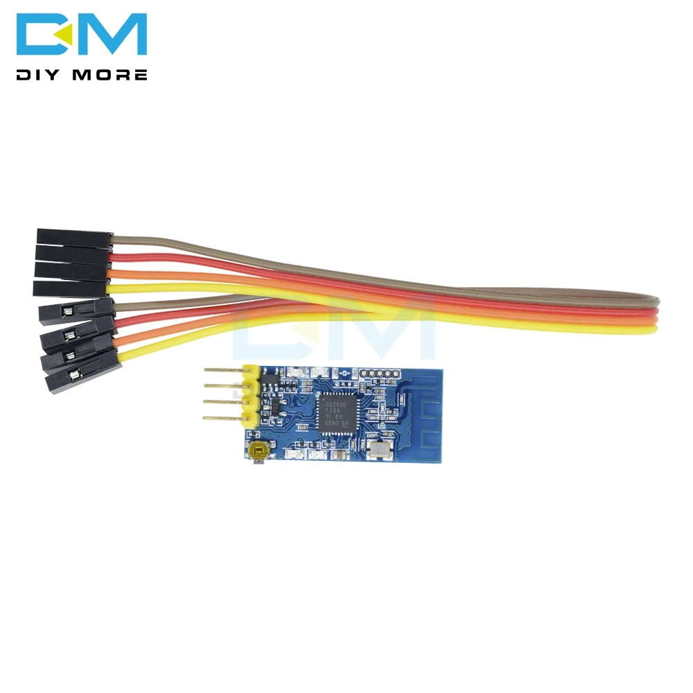 Дистанционный ZigBee CC2530 2,4G беспроводной последовательный модуль трансиверов модуль передачи данных ttl 30mA плата 3V 5,5 V