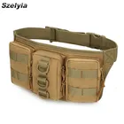 Водонепроницаемая поясная сумка Szelyia для страйкбола, быстрая тактическая сумка на пояс, военное снаряжение, для отдыха на открытом воздухе, скалолазания, походов