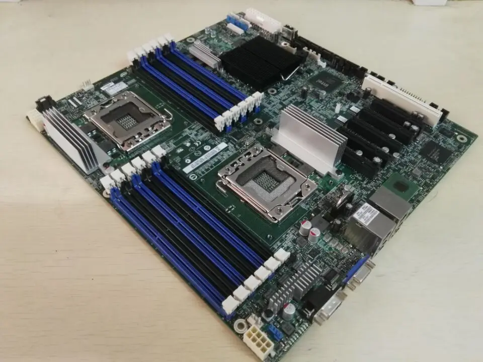 Материнская плата для сервера Intel S5520HC LGA1366 X58 материнская с поддержкой