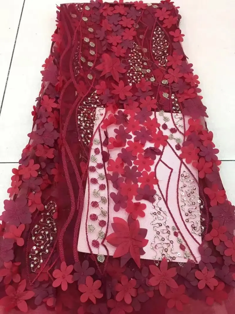 2018 Последняя мода французский в нигерийском стиле Кружево S Ткань Высокое