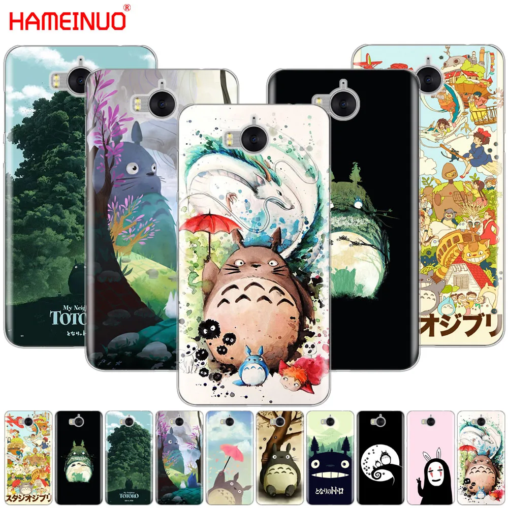 HAMEINUO чехол для сотового телефона с аниме Мой сосед Тоторо huawei honor 3C 4X 4C 5C 5X 6 7 Y3 Y6 Y5 2