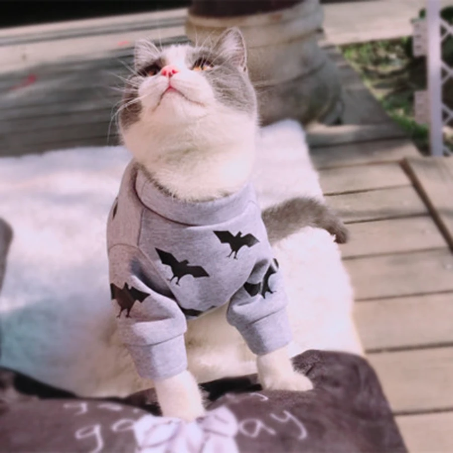 Кота одежда с героями мультфильмов для питомца костюм симпатичная модная