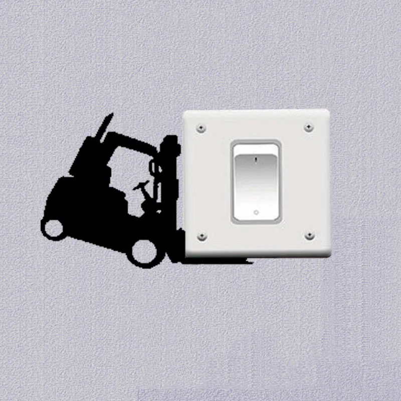 Смешные наклейки на вилочный погрузчик|wall sticker decor|sticker decorationvinyl wall stickers |