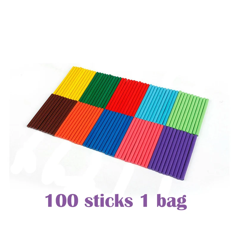 Chanycore Детские Обучающие деревянные арифметические игрушки Цифровые цифры 100