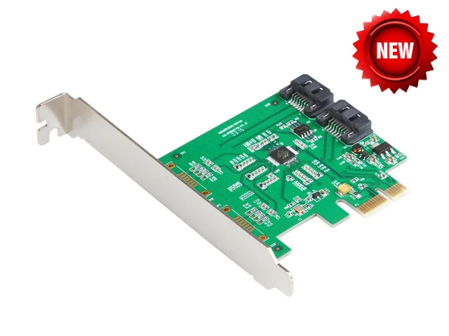 Marvell 88SE9170 2 порта SATA 6G PCI Экспресс контроллер карта e к III 3 0 конвертер