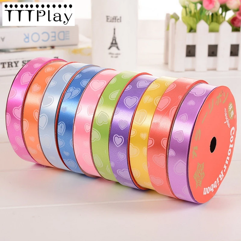 Новинка 1 шт./лот фольгированная лента для воздушных шаров 1,8 см * 1100 см