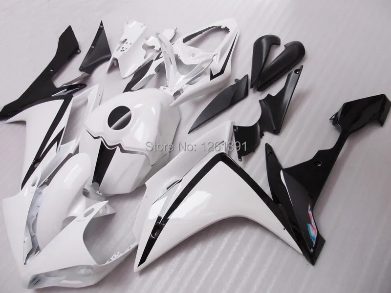 

Injection mold White black fairing kit for 07 08 YZFR1 YZF-R1 YZF1000 R1 07 08 YZFR1 2007 2008 #666 fairing parts