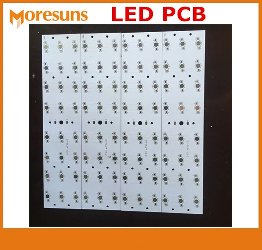 Алюминий PCB для светодиодный лампы/светодиодный PCB платы в сборе/MCPCB производителя Алюминий круглый длинный светодиодный фирму по производству печатных плат