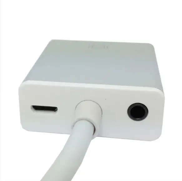 Выходной адаптер HDMI VGA с Micro USB и аудио для проектора монитора ТВ компьютера|to