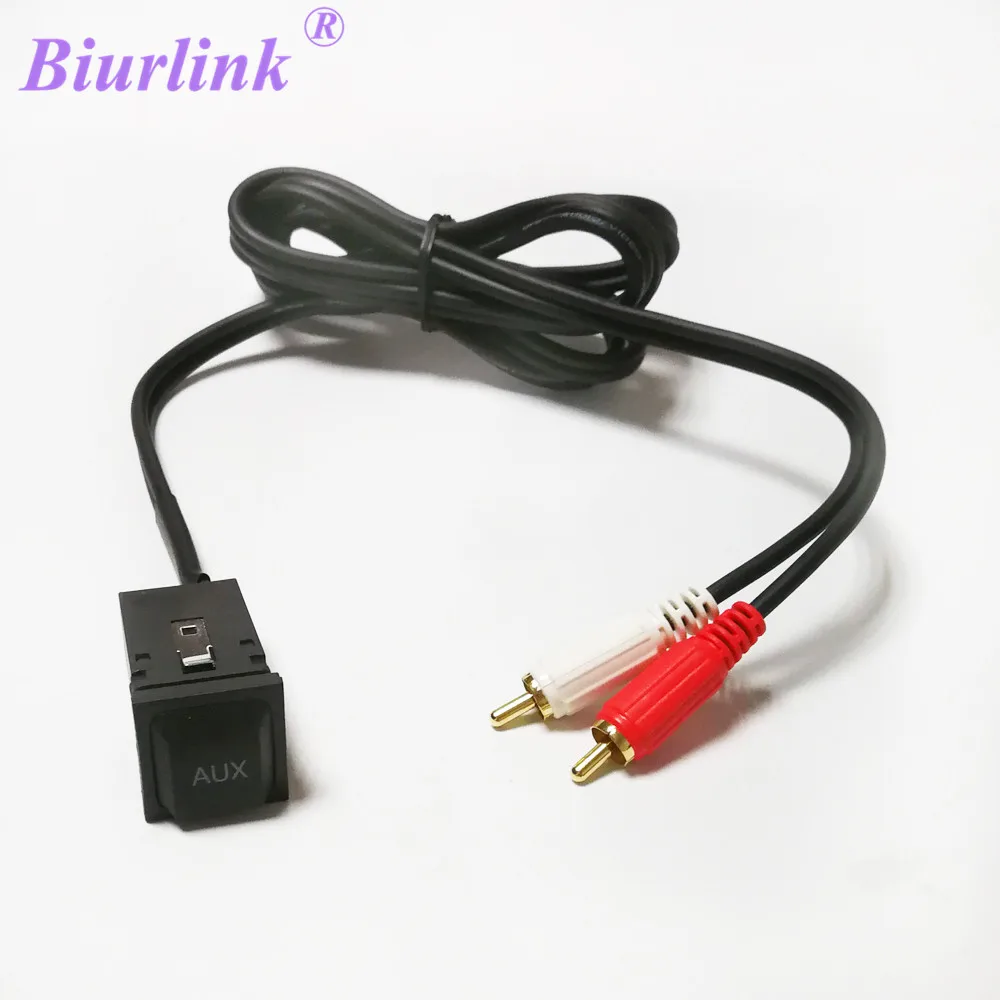 Biurlink для Alpine Pioneer Kenwood Universal DIY Автомобильный DVD Aux-in переключатель аудио комплект