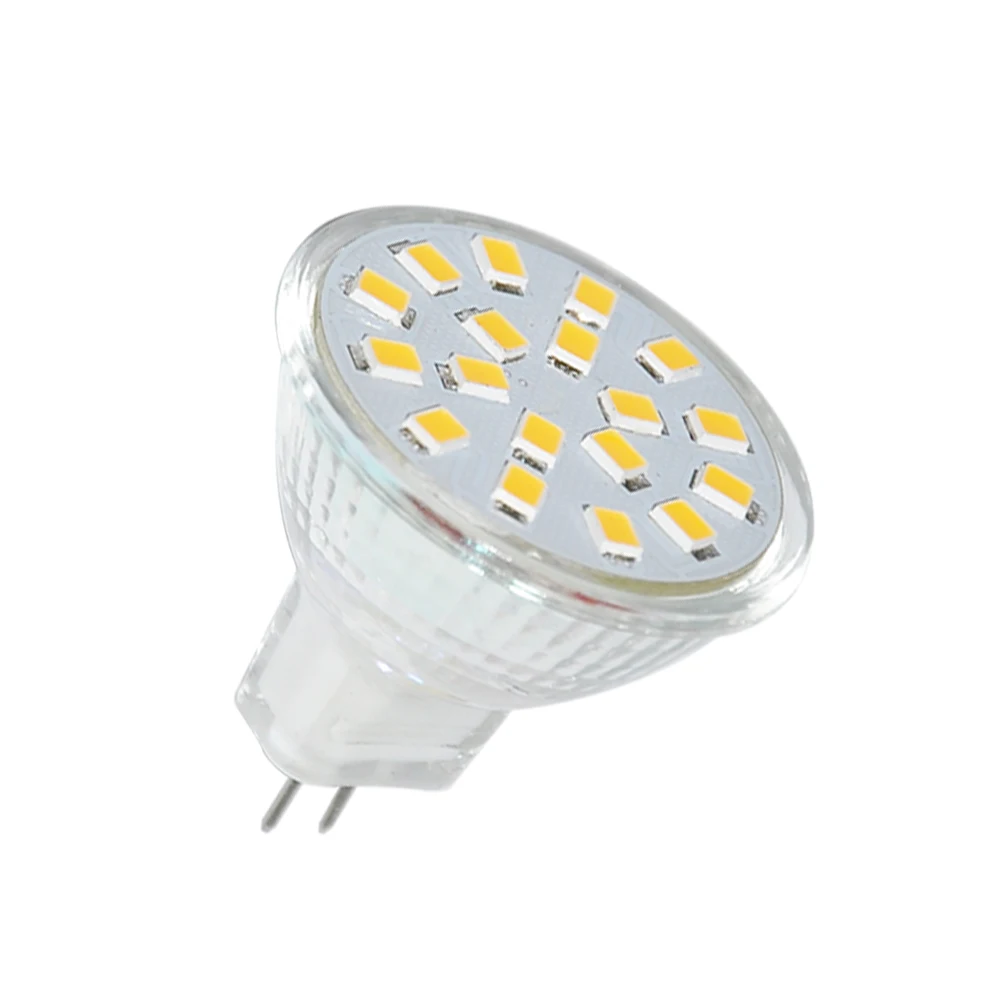 JYL 1 шт. чистый белый 12 В DC ультра яркий 2 Вт MR11 2835 SMD 18 LED домашний Точечный