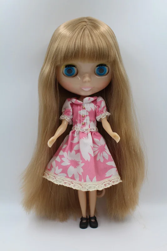 Бесплатная доставка Топ Скидка прозрачное лицо DIY Обнаженная кукла Blyth Позиция №