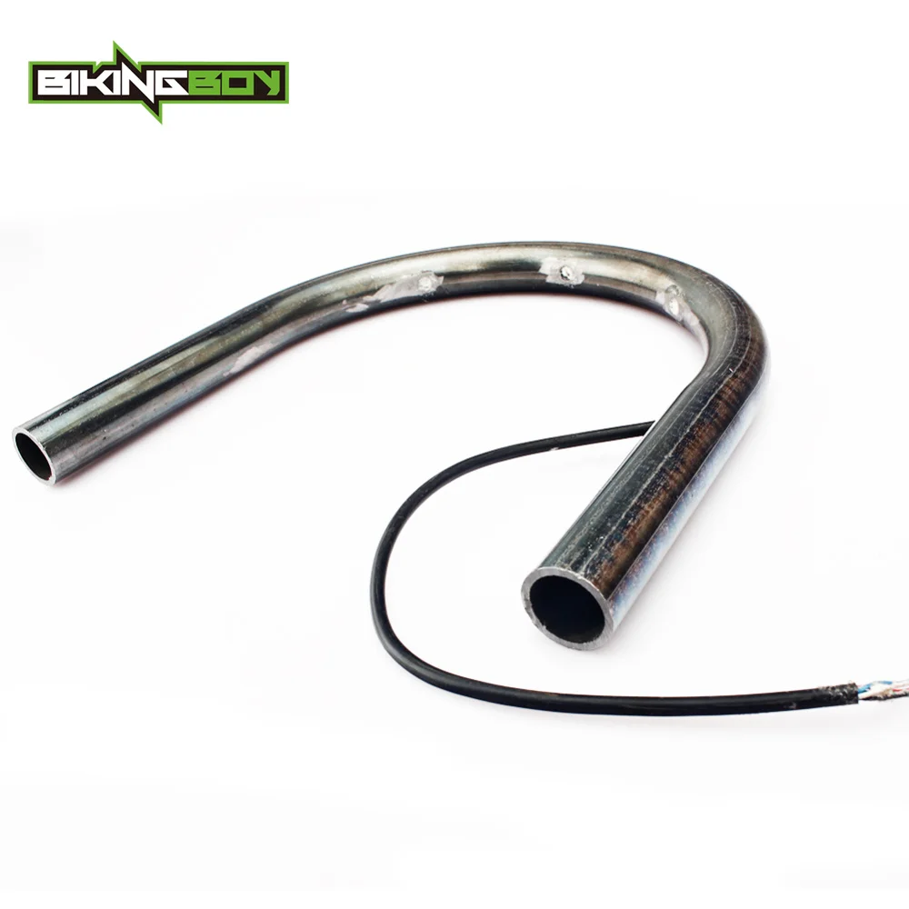BIKINGBOY 7/8 &quot22 мм трубка Кафе Racer сиденье рамка обруч Brat петля + светодиодный тормоз