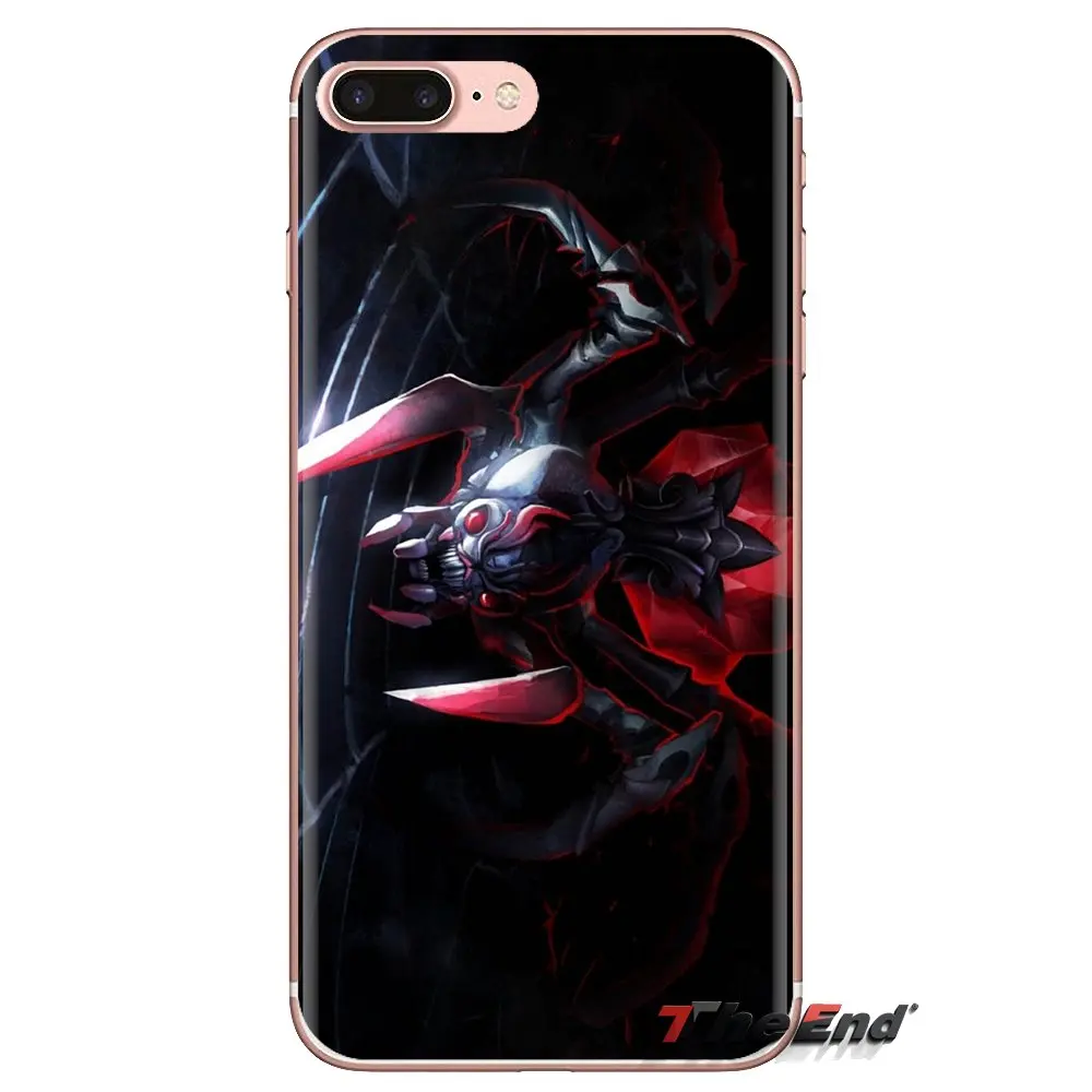 Black Arachnia dota 2 BroodMother For Sony Xperia Z Z1 Z2 Z3 Z5 compact M2 M4 M5 C4 E3 T3 XA Huawei Mate 7 8 Y3II TPU Skin Cover |