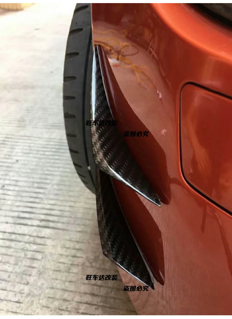 Универсальный ветровой нож из углеродного волокна для BMW AUDI ford mustang mazda|Гоночные